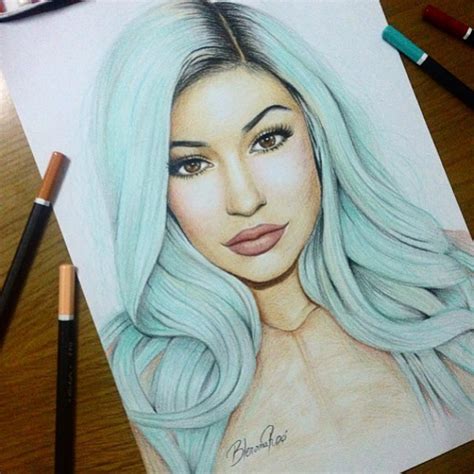 Kylie Jenner Drawing At Getdrawings Free Download