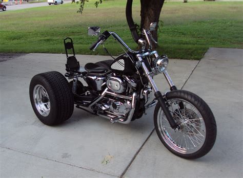 1996 Harley Sportster 1200cc Trike Harley Three Wheeler Bobber