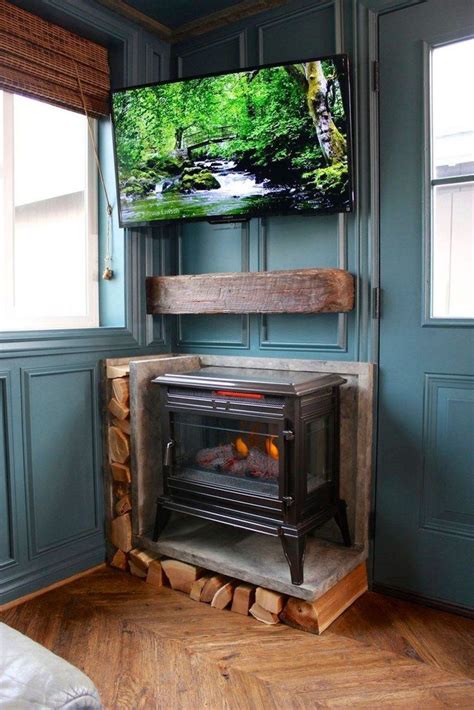 50 Awesome Fireplace Design Ideas For Small Houses Sweetyhomee Shed