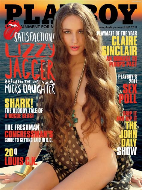 Lizzy Jagger Naked In Playboy Magazine Your Daily Girl