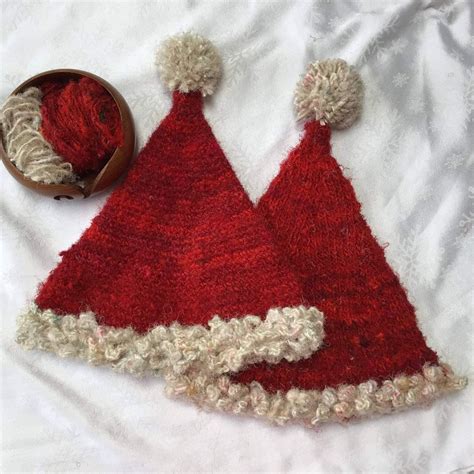 Diy Knit And Crochet Santa Hats Crochet Santa Hat Crochet Patterns