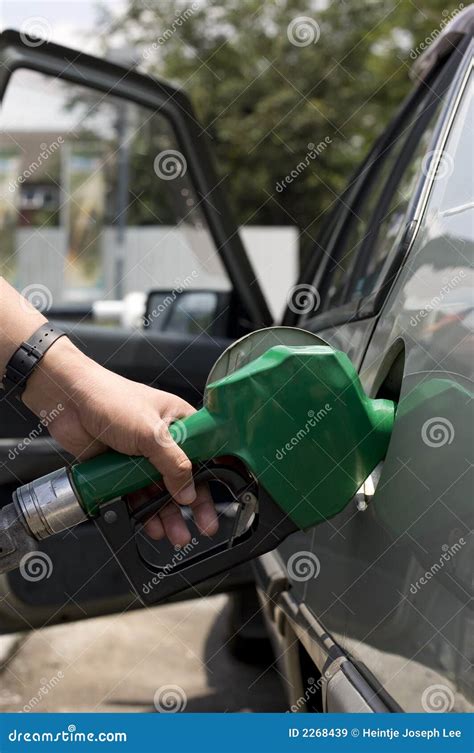 Pouring Gasoline Stock Image Image Of Station Petrol 2268439