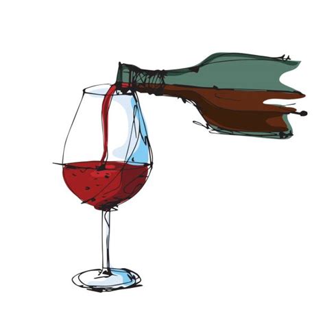 Best Pouring Wine Illustrations Royalty Free Vector Graphics And Clip Art Istock