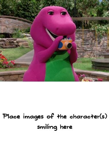 Barney Takes Picture Meme By Brandontu1998 On Deviantart