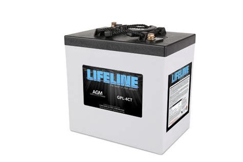 6vマリンバッテリー Gpl 4ct Lifeline Batteries 鉛 Agm