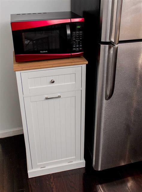 Corner Housewares Spacemaster Microwave Kitchen Cart With 1 Drawer