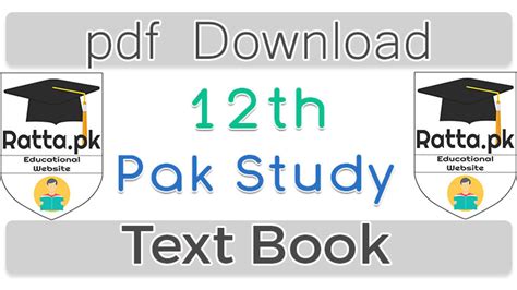 Board exams, one of the most prestigious exam for a class 12th student. 2nd Year Pakistan Studies Text Book in English pdf ...