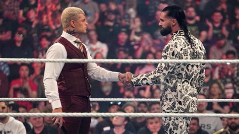 Seth Rollins Says Cody Rhodes Being His Wrestlemania Opponent Was A