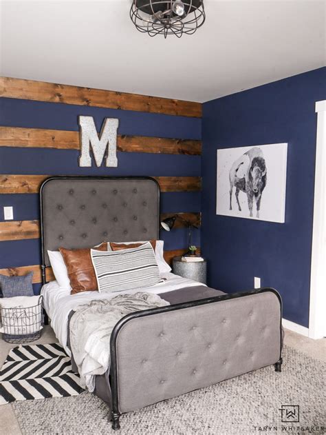 Navy Blue Boys Bedroom Taryn Whiteaker Designs