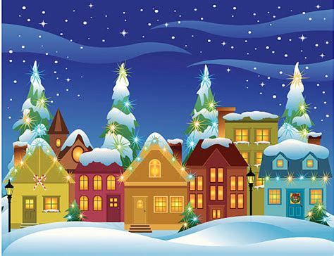 Village Clip Art Vector Images And Illustrations Istock