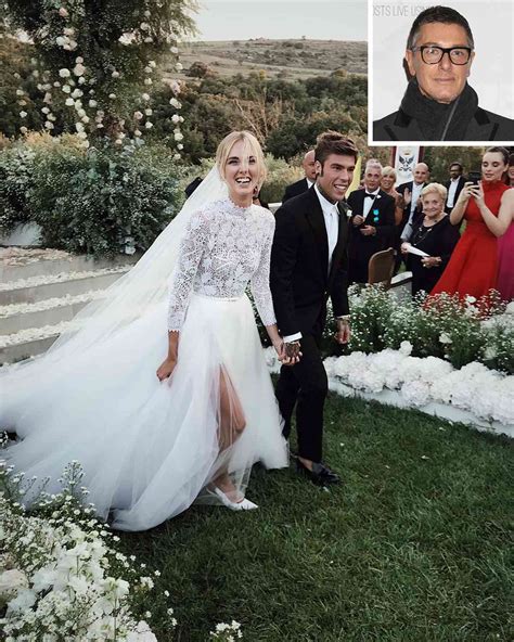 Stefano Gabbana Slams Blogger Chiara Ferragni S Dior Couture Wedding Dress