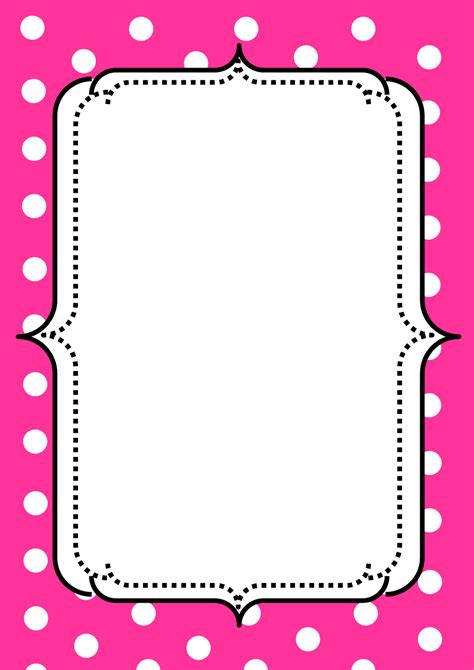 Pink Borders Free Download On Clipartmag