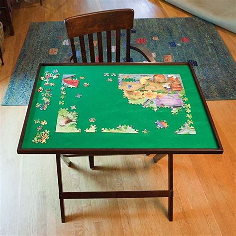 Bits and Pieces   Foldaway Jigsaw Puzzle Table   Set Up  
