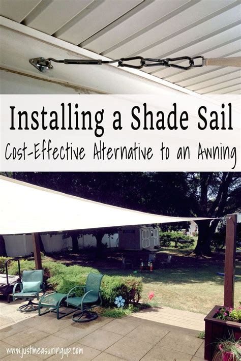 Diy Shade Sail Installation Simple Tutorial For Sun Shade Sails