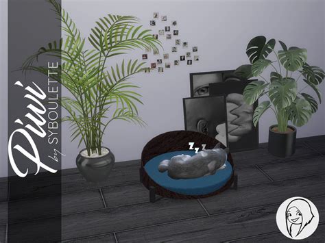 The Sims Resource Piwi Large Pet Bed