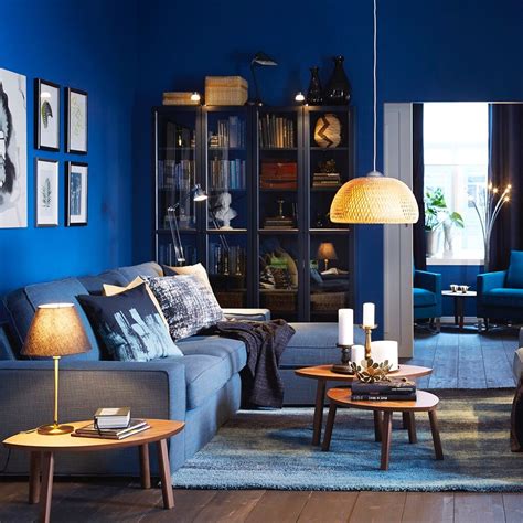Pin By Bonniet On Home Decor Blue Living Room Ikea Living Room