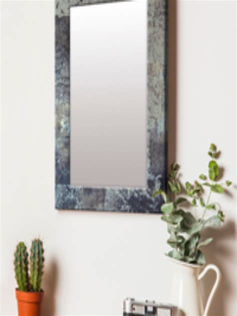 buy 999store grey printed mdf wall mirror mirrors for unisex 8978255 myntra