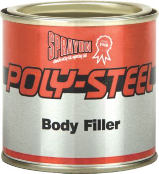 The car body fillers play an important role in making sure that the car's body can maintain its shape and appearance. Sprayon Auto Repair Products | Body Filler
