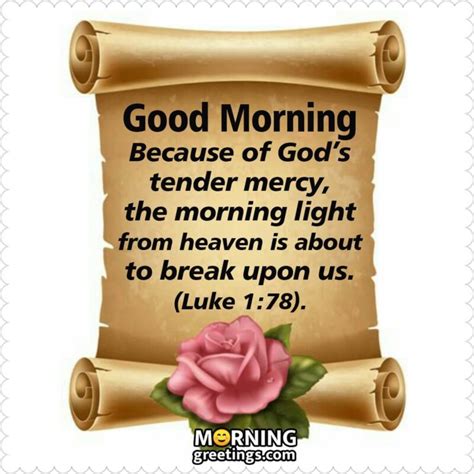 30 Good Morning Bible Quotes Images Morning Greetings Morning