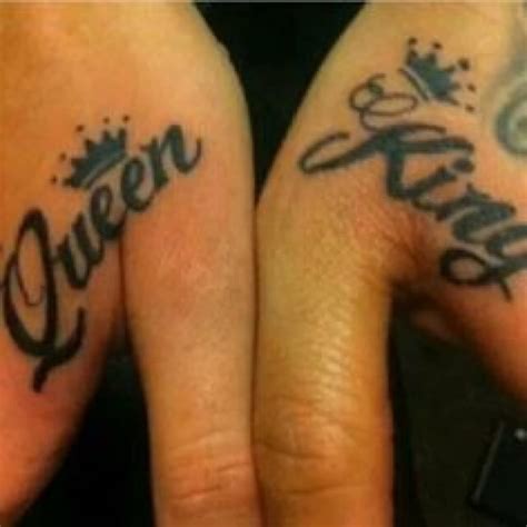 35 couple tattoo ideas king and queen pics