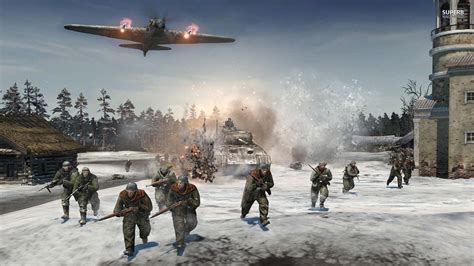 It uses tactical gameplay and engaging aesthetics to create dramatic second world war battlefields. Company Of Heroes 2 Wallpapers - Wallpaper Cave