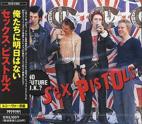 Sex Pistols No Future Uk Japanese Cd Album Cdlp 363603