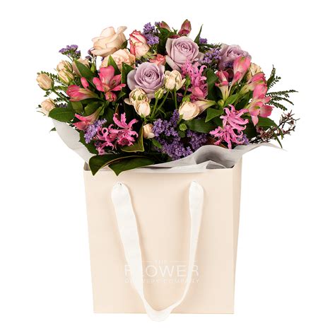 Pink And Purple Flowers Auckland Florist Same Day Flower Delivery