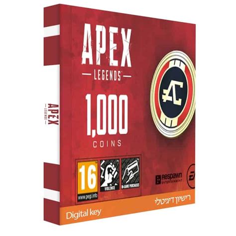 Apex Legends 1000 Coins Xbox One רישיון דיגיטלי לאקסבוקס Gameboys