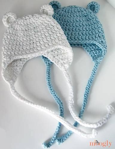 Crochet Patterns Galore - Polar Bear Hat
