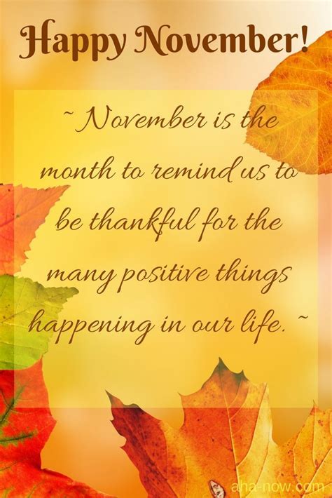 By kurt voelker based on the screenplay sweet november. Happy November Everyone! ~ November is the month to remind us to be thankful for the many ...