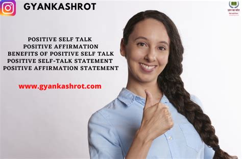 Positive Self Talk Ii Positive Affirmation Ii Benefits Of Positive Self