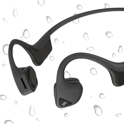 Aftershokz Air Wireless Bone Conduction Open Ear Headphones Slate Gray