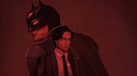Robert The Batman Pattinson Illustration 2020 4k Hd Movies Wallpapers