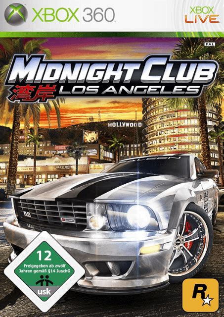 Midnight Club Los Angeles Microsoft Xbox 360