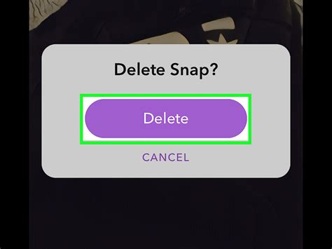 how to delete a snap on snapchat 12 steps with pictures