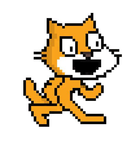 8 Bit Scratch Cat Pixel Art Maker