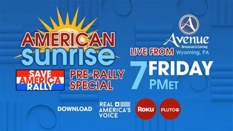 Real Americas Voice Rav 🇺🇸 On Gettr American Sunrise Special