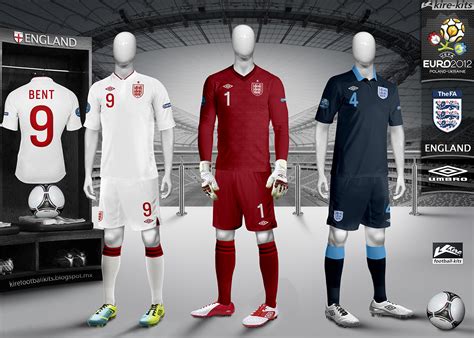 Association football kit evolution by national team. Kire Football Kits: England kits Euro 2012