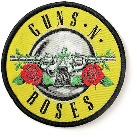 Guns N Roses Standard Woven Patch Classic Circle Logo Wholesale Only