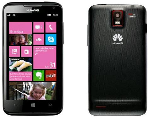 Huawei Ascend W1 To Be Huaweis First Windows Phone 8 Smartphone