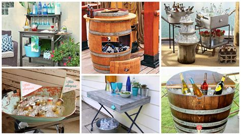 You might be strained for cash, time, or both this year, so you're looking for the perfect gift idea on a budget. 19 Super Easy & Cheap DIY Outdoor Bar Ideas