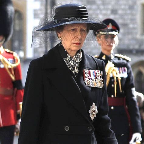 Princess Anne Takes Prominent Place at Prince Philip's Funeral - 1631 ...