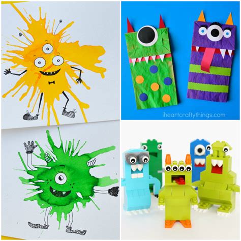 Silly Monster Craft For Kids Artofit