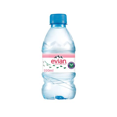 Evian 330ml Natural Spring Water Bottles Pack Of 24 A0106212
