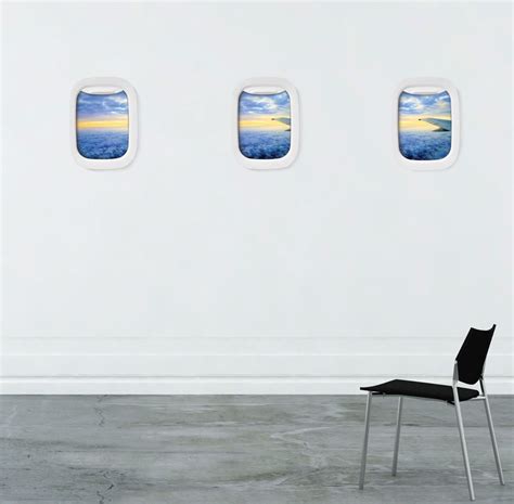 Airframe Picture Frame Brings The Window Seat Indoors Designboom