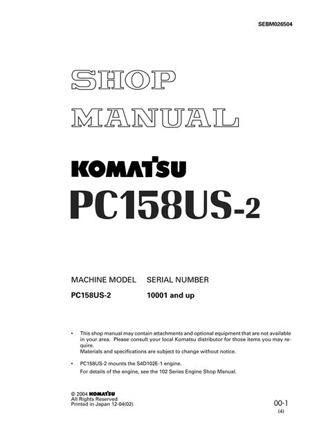 Komatsu Pc22mr 3 Hydraulic Excavator Workshop Repair Service Manual Pdf