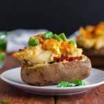 Vegan Shepherd S Pie Twice Baked Potatoes Bad To The Bowl