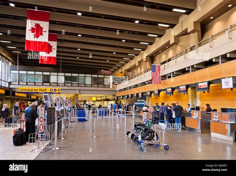 Calgary International Airport Calgary Alberta Canada Stock Photo Alamy