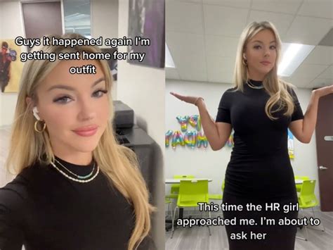 Woman Claims She Was Sent Home For Wearing ‘revealing Outfit At Work