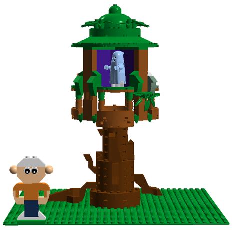 Lego Ideas Loud House Ultimate Treehouse Display Model